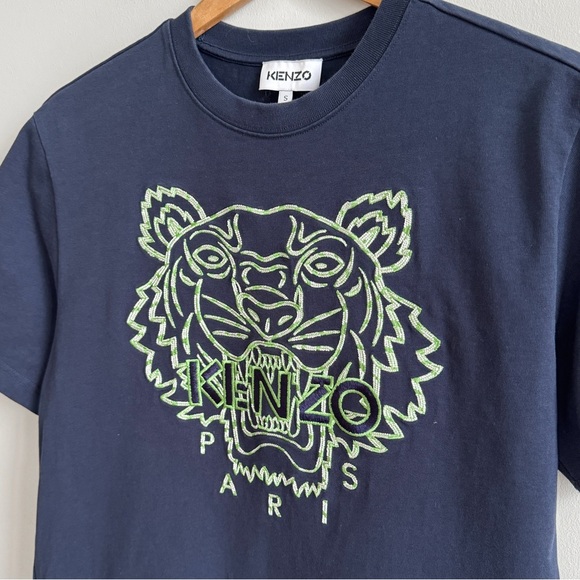 KENZO • Tiger Seasonal Relaxed T-Shirt in Midnight Blue - Picture 6 of 10